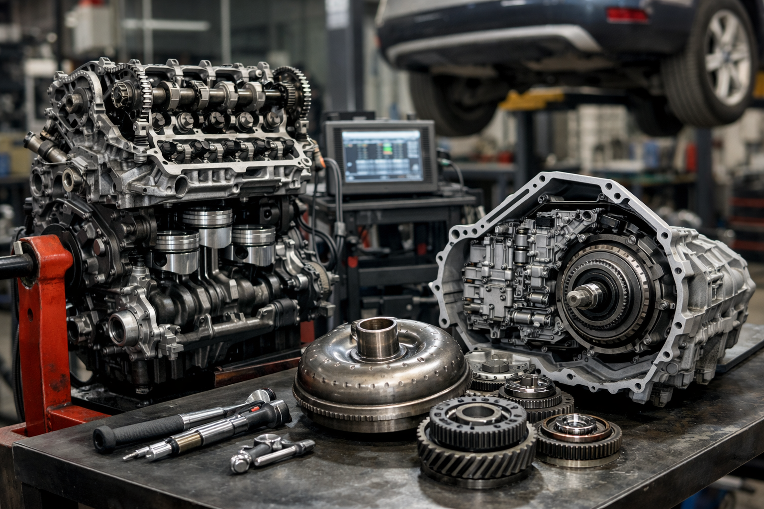 Капремонт ДВС и АКПП